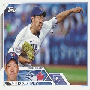 Yusei Kikuchi - 2023 Topps Toronto Blue Jays MLB Series Card - Card Number TOR-7